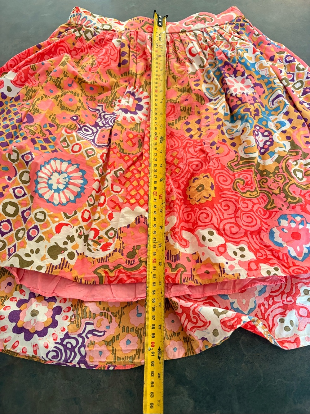 J. Crew Coral Multi Floral Print Mini Skirt 2 - Picture 3 of 7